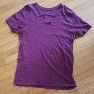 Barneys New York Pima Cotton “Acid Rain” T-Shirt